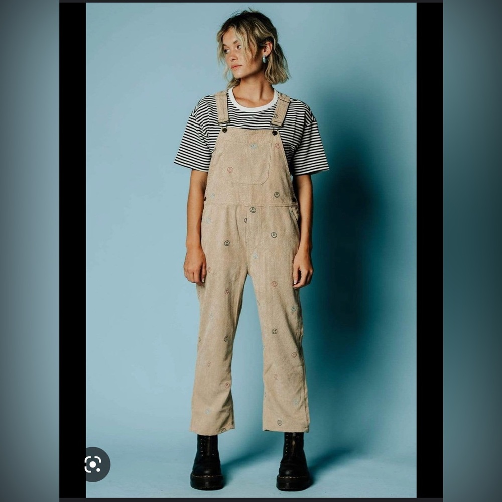 Smiley Face Overalls